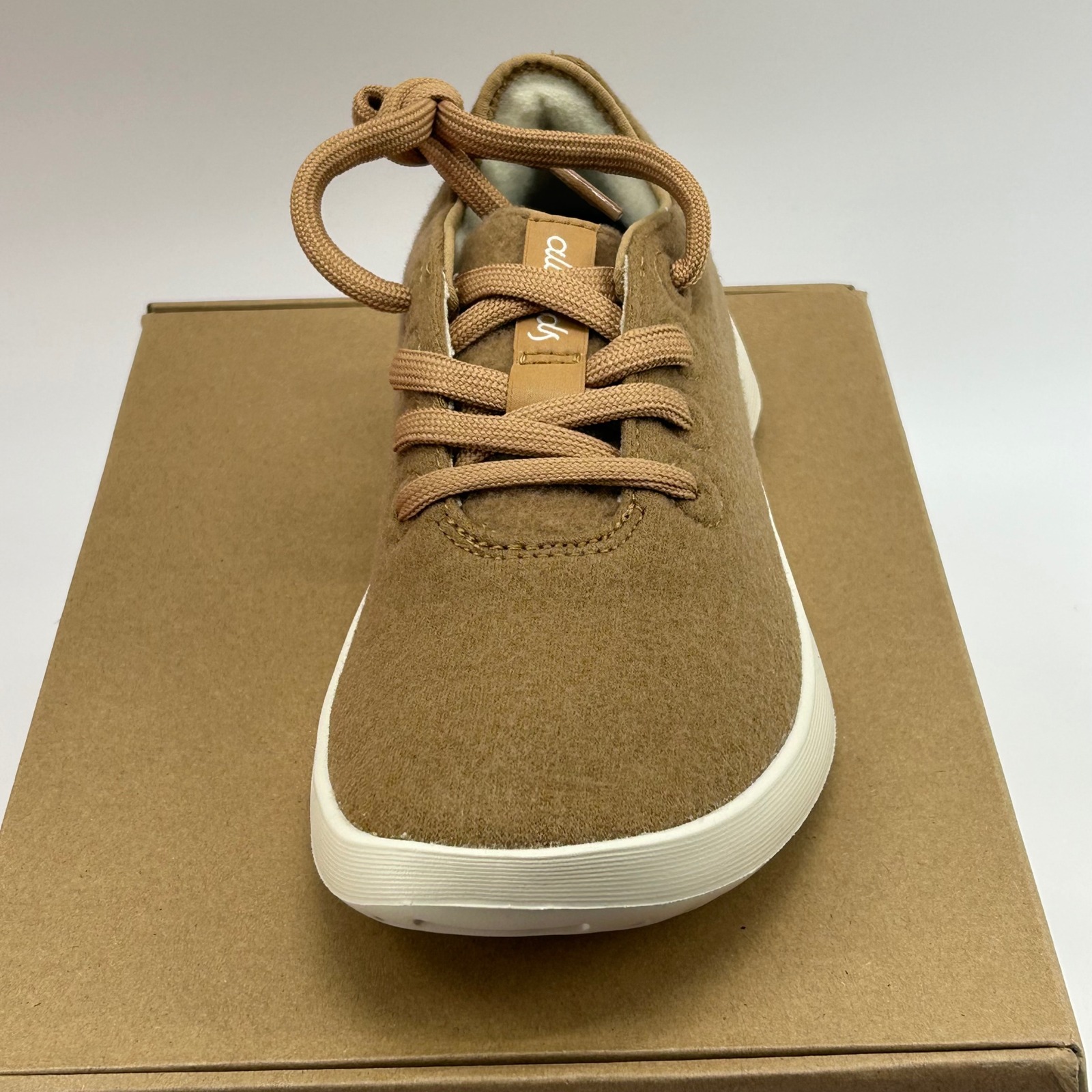 Allbirds Wool Runner 2 Women Size 5 Stony Beige Cream Sneakers Nib A11015w050 — image 4 of 8